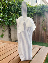 Load image into Gallery viewer, Beach Stripe Wine Tote