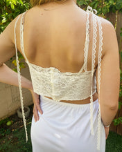Load image into Gallery viewer, Antique Lace Crop Top