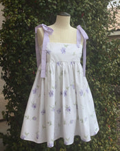 Load image into Gallery viewer, Sheetshow Dress - Purple Blossom