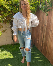 Load image into Gallery viewer, Frill Cropped Top