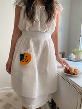 Load image into Gallery viewer, Ghost White Half Apron
