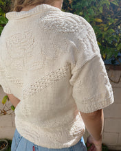 Load image into Gallery viewer, Cream Short Sweater