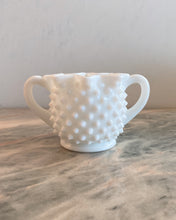 Load image into Gallery viewer, Hobnail Milk Glass Star Vase