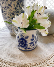 Load image into Gallery viewer, Blue Flower Pitcher
