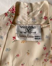 Load image into Gallery viewer, Valentino Intimo Couture Ditsy Silk Robe