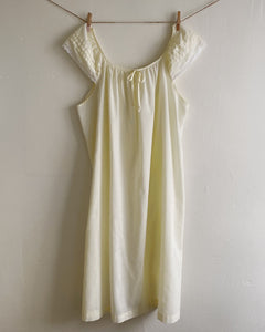 Pale Yellow Nightgown