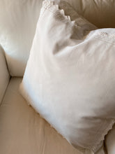 Load image into Gallery viewer, Large Lace Vintage Doily Pillow Sham