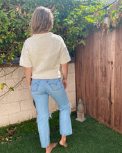 Load image into Gallery viewer, Cream Short Sweater