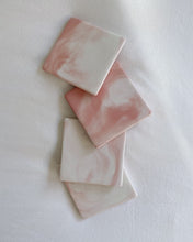 Load image into Gallery viewer, Pink Swirl Coasters