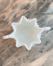 Load image into Gallery viewer, Hobnail Milk Glass Star Vase