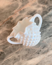 Load image into Gallery viewer, Hobnail Milk Glass Star Vase