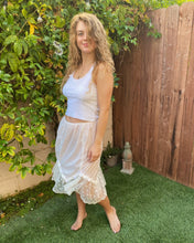 Load image into Gallery viewer, Pink Flower Skirt
