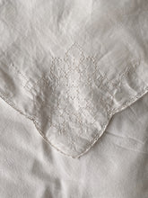 Load image into Gallery viewer, White Embroidered Hanky

