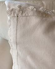Load image into Gallery viewer, Large Lace Vintage Doily Pillow Sham