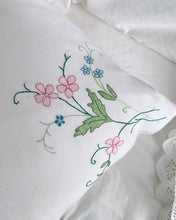 Load image into Gallery viewer, Large Embroidered Pillow Sham