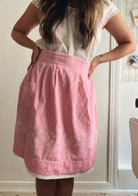 Load image into Gallery viewer, Pink Gingham Half Apron