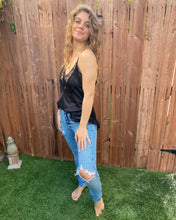 Load image into Gallery viewer, Black Lace Tank