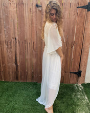 Load image into Gallery viewer, White Rose Robe
