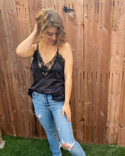 Load image into Gallery viewer, Black Lace Tank