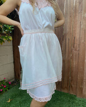 Load image into Gallery viewer, Sheer Pink Half Apron
