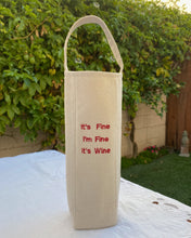 Load image into Gallery viewer, It's Wine Wine Tote