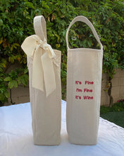 Load image into Gallery viewer, It's Wine Wine Tote