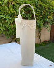 Load image into Gallery viewer, Lace Wine Tote