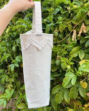 Load image into Gallery viewer, Lace Wine Tote