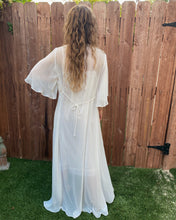 Load image into Gallery viewer, White Rose Robe