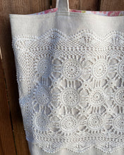 Load image into Gallery viewer, Lace & Pink Sugar Market Bag