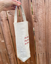 Load image into Gallery viewer, It's Wine Cursive Wine Tote