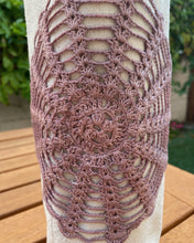 Load image into Gallery viewer, Wine Stained Flower Wine Tote