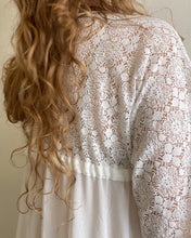 Load image into Gallery viewer, White Lace Robe