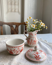 Load image into Gallery viewer, Red Flower Jar
