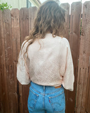 Load image into Gallery viewer, Blushing Silk Robe Top