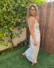 Load image into Gallery viewer, Beaded Maxi Shirt