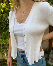 Load image into Gallery viewer, White Sweater Shirt