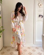 Load image into Gallery viewer, Natori Floral Robe + Slip Set