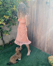 Load image into Gallery viewer, Peach Pleated Slip