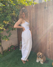 Load image into Gallery viewer, White Linen Pants
