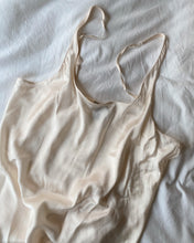 Load image into Gallery viewer, Cream Silk Robe + Slip Set
