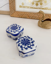 Load image into Gallery viewer, Little Blue Jewelry Box