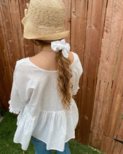 Load image into Gallery viewer, Large Bow Scrunchie