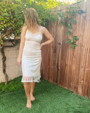 Load image into Gallery viewer, Sheer Ruffle Slip