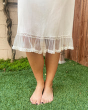 Load image into Gallery viewer, Sheer Ruffle Slip