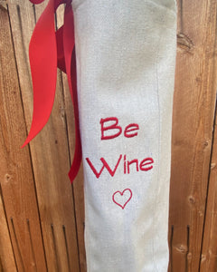 Be Wine Wine Tote