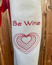 Load image into Gallery viewer, Heart Wine Tote