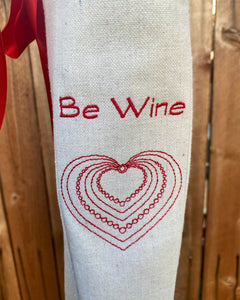 Heart Wine Tote