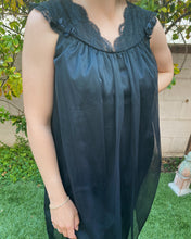 Load image into Gallery viewer, Black Bow Mini Dress