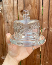 Load image into Gallery viewer, Floral Glass Plate & Lid